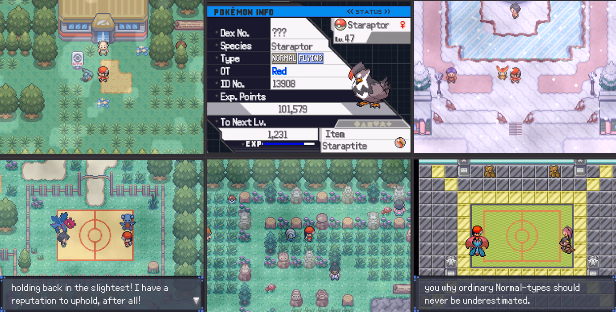 Pokémon Dark Rising Remake (RPGXP) Gameplay Screenshot 1 - Gohan's Tips