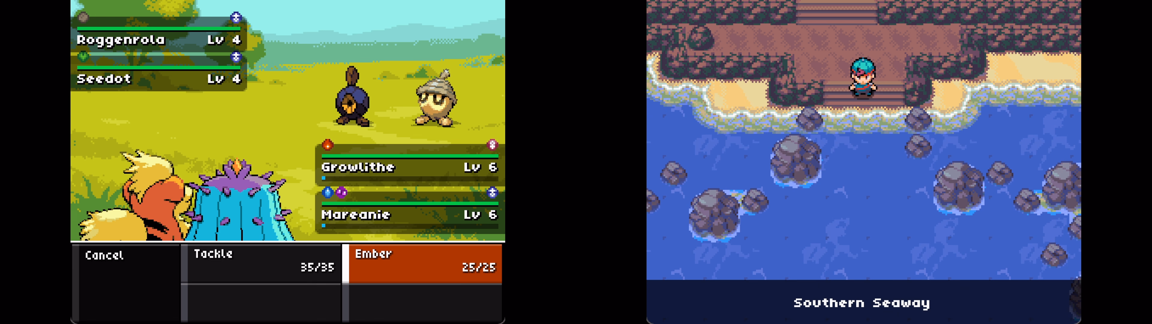 Pokémon Echo (RPGXP) Gameplay Screenshot 6 - Gohan's Tips