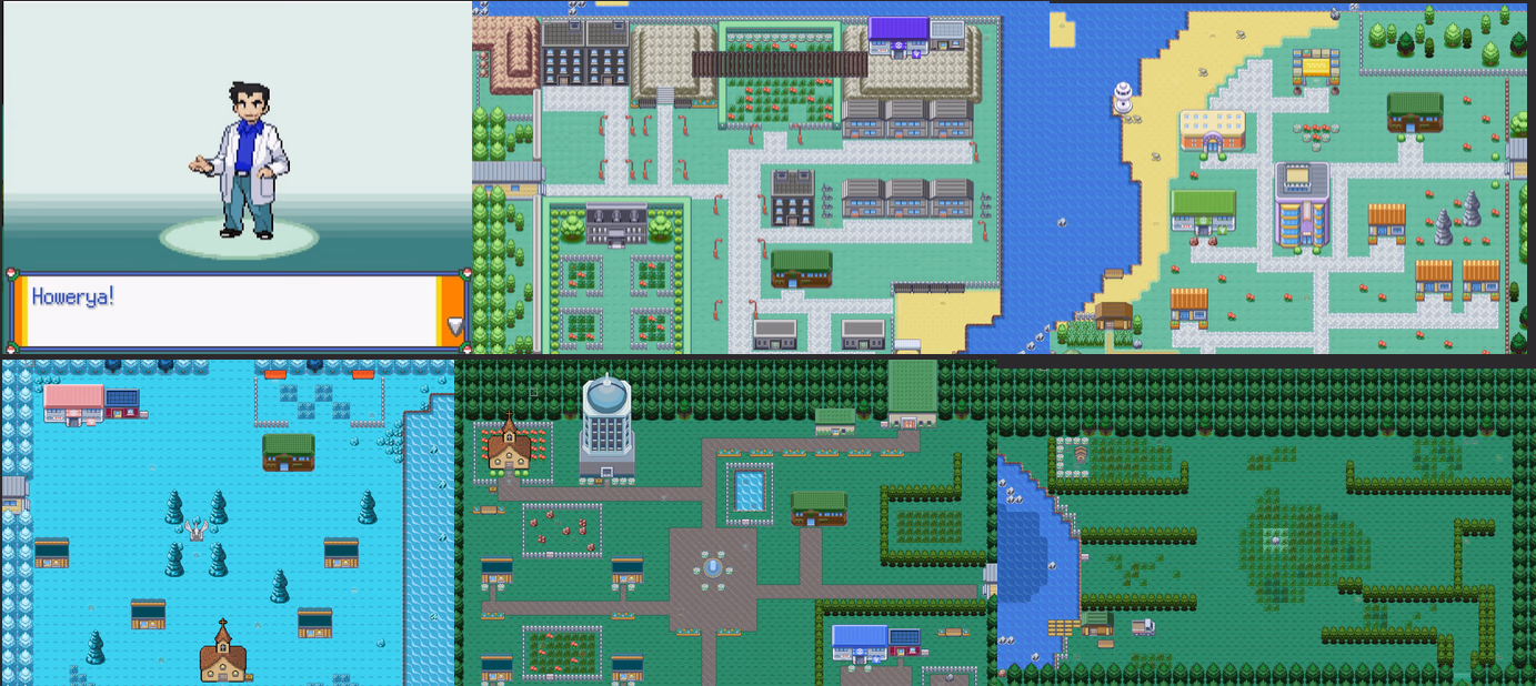 Pokémon Eire (RPGXP) Gameplay Screenshot 1 - Gohan's Tips