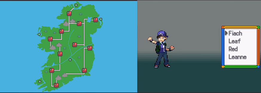 Pokémon Eire (RPGXP) Gameplay Screenshot 2 - Gohan's Tips