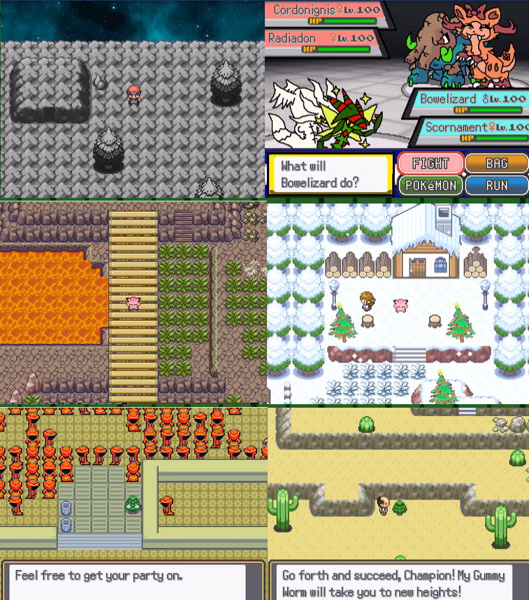 Pokémon Endless Trash (RPGXP) Gameplay Screenshot 1 - Gohan's Tips