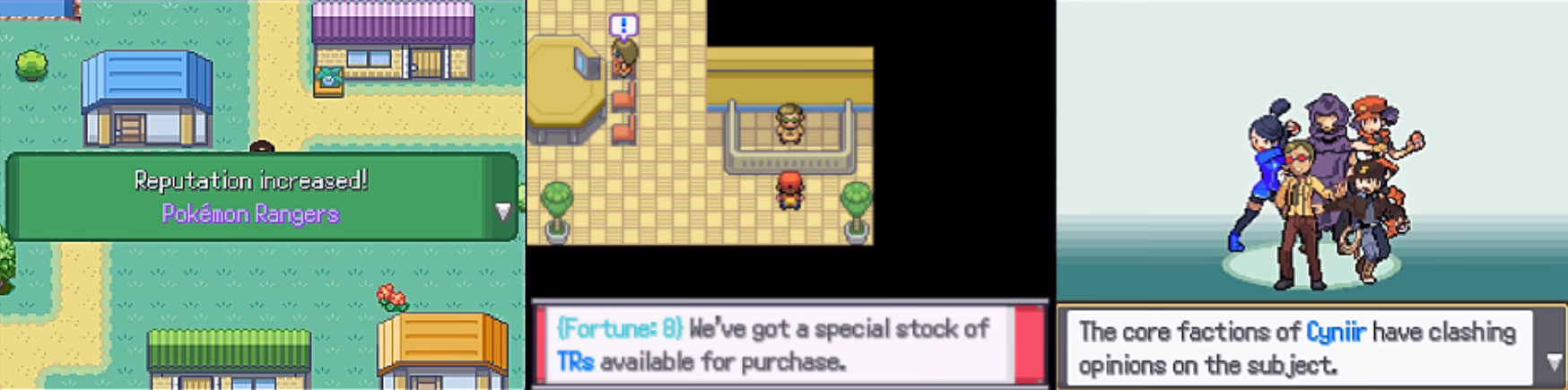 Pokémon Erudition (RPGXP) Gameplay Screenshot 1 - Gohan's Tips