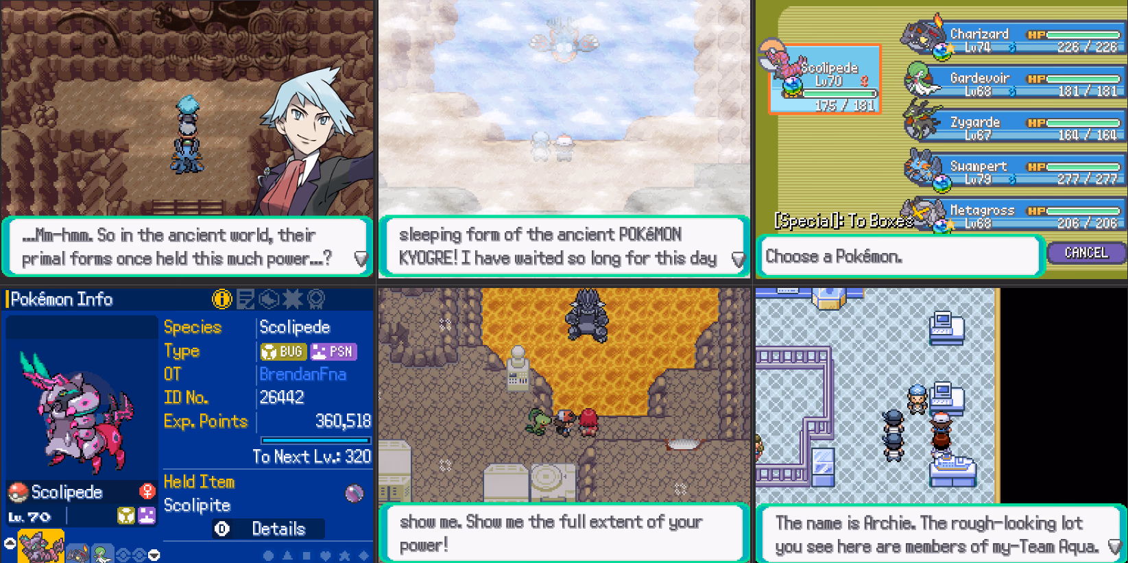 Pokémon Eternal Emerald (RPGXP) Gameplay Screenshot 2 - Gohan's Tips