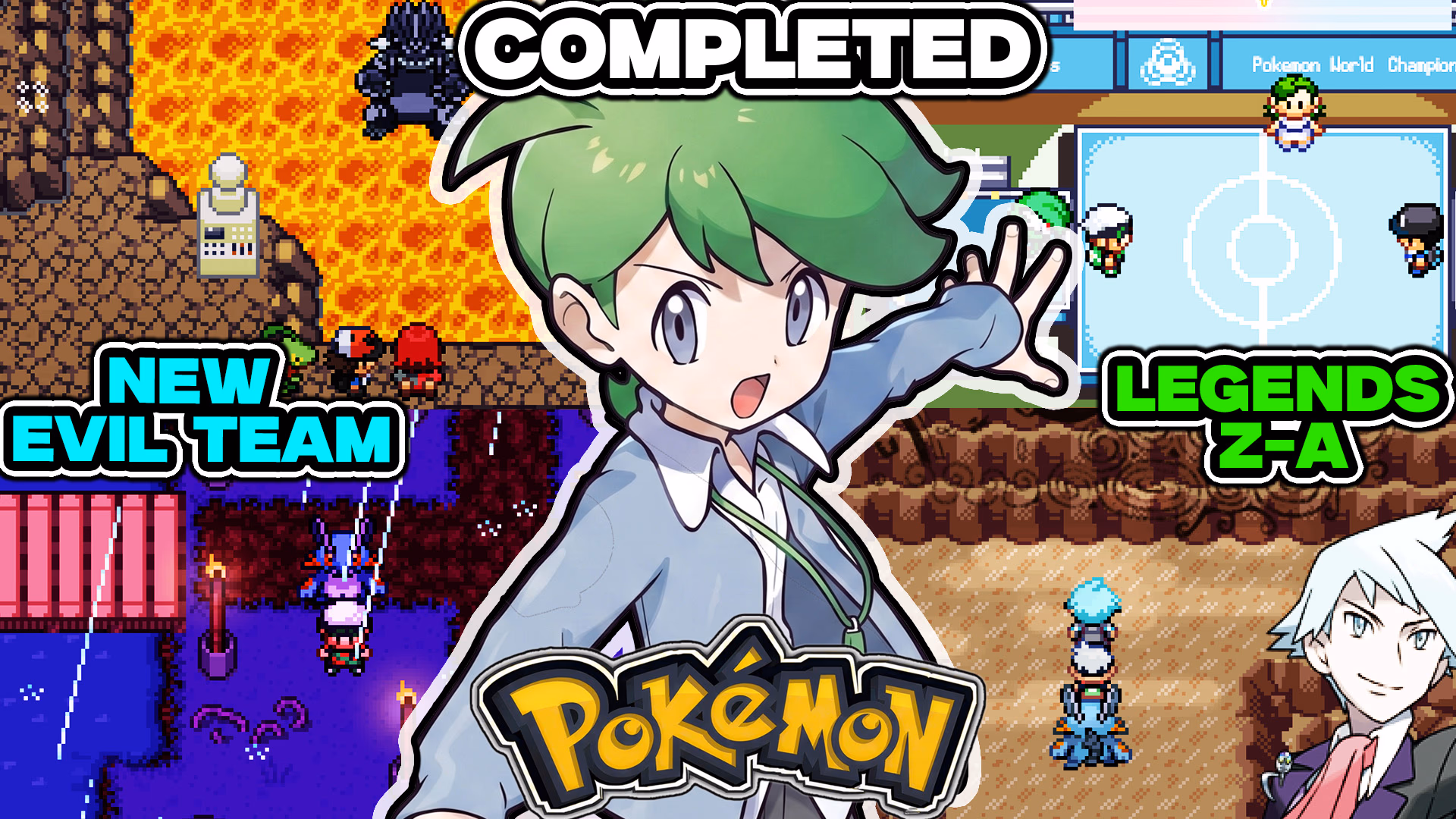 Download Pokémon Eternal Emerald RPGXP Fan Game - Background Aura - Gohan's Tips