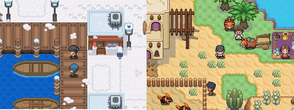 Pokémon Evol (RPGXP) Gameplay Screenshot 3 - Gohan's Tips