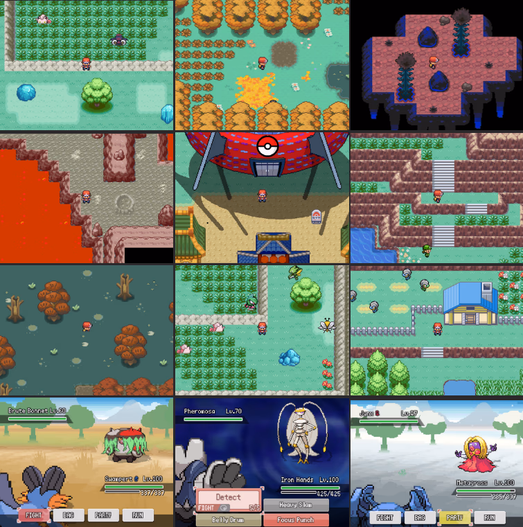 Pokémon Extreme Epsilon (RPGXP) Gameplay Screenshot 1 - Gohan's Tips