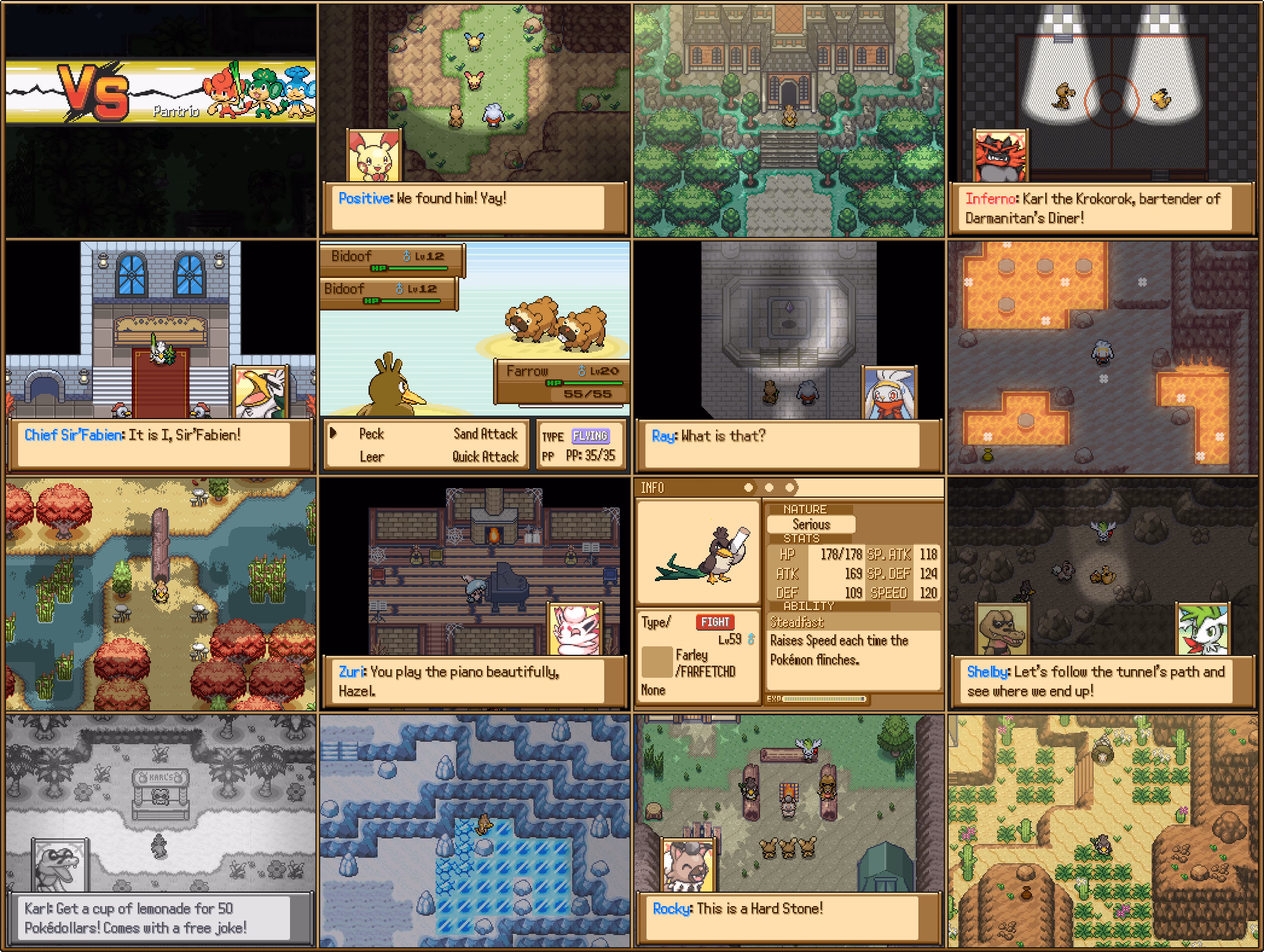 Pokémon Farfetch'd Story 2 (RPGXP) Gameplay Screenshot 1 - Gohan's Tips