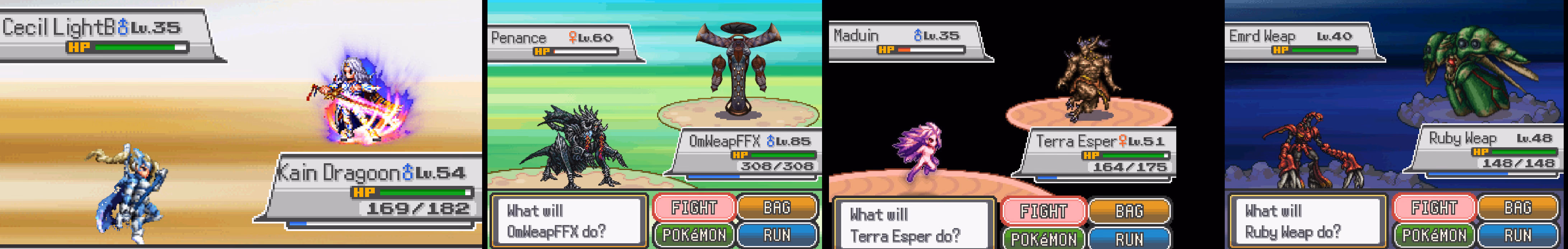 Pokémon Final Fantasymon (RPGXP) Gameplay Screenshot 1 - Gohan's Tips