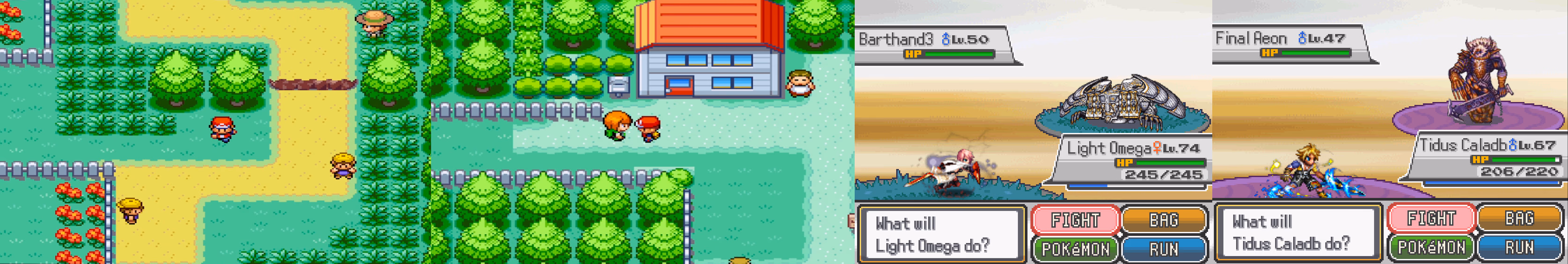 Pokémon Final Fantasymon (RPGXP) Gameplay Screenshot 3 - Gohan's Tips