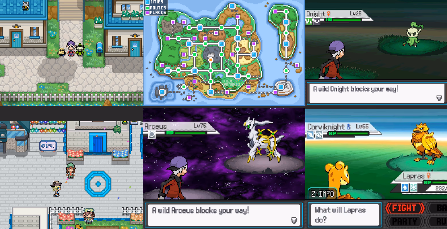 Pokémon Gadir Deluxe (RPGXP) Gameplay Screenshot 2 - Gohan's Tips