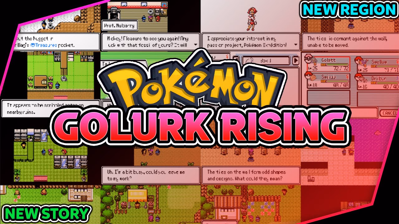 Download Pokémon Golurk Rising RPGXP Fan Game - Background Aura - Gohan's Tips