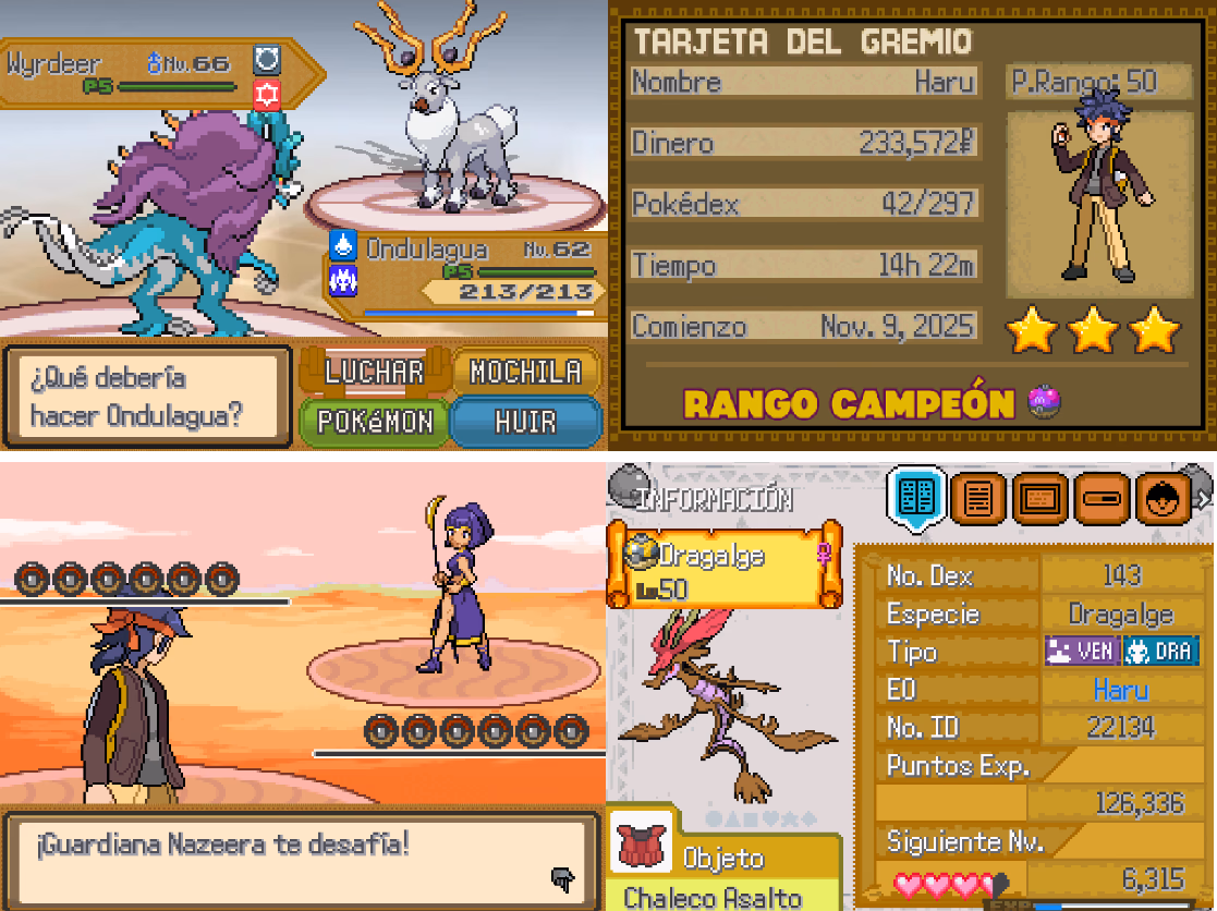 Pokémon Iliad (RPGXP) Gameplay Screenshot 2 - Gohan's Tips
