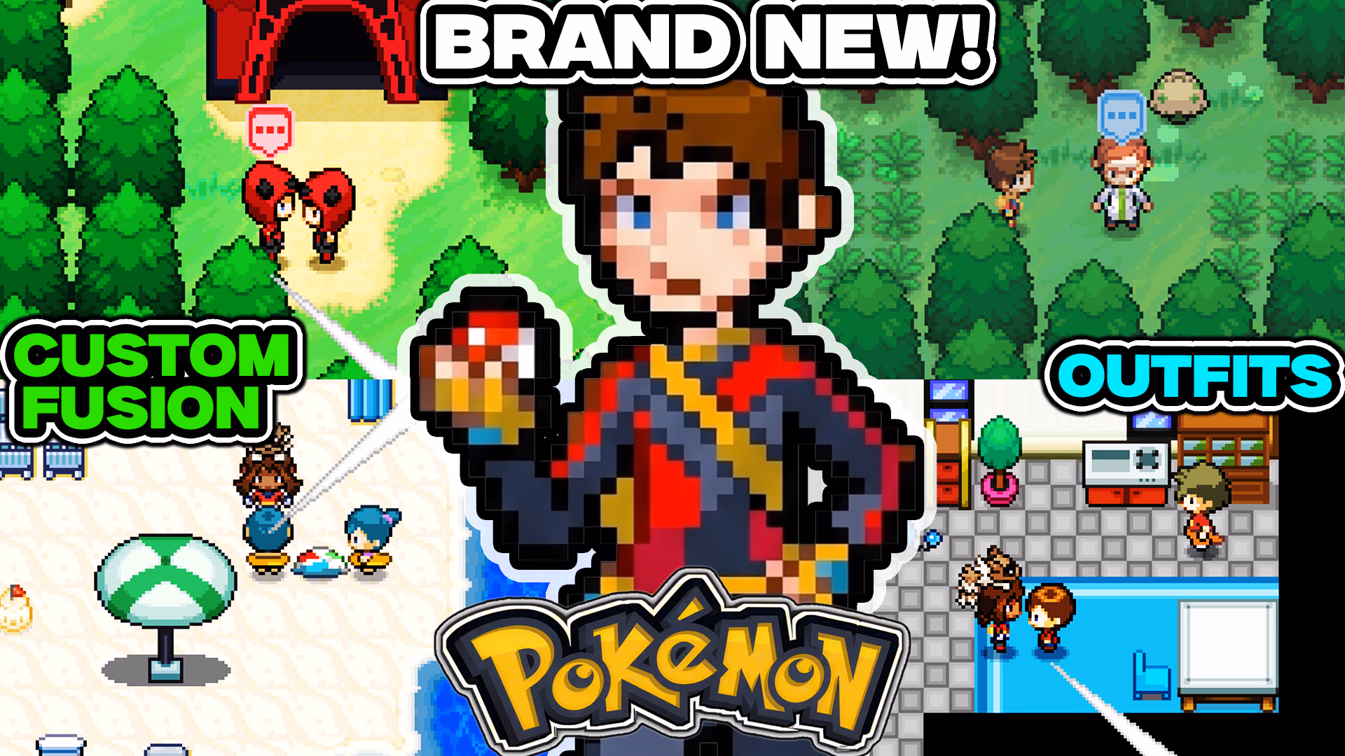 Download Pokémon Infinite Fusion 2 Hoenn RPGXP Fan Game - Background Aura - Gohan's Tips