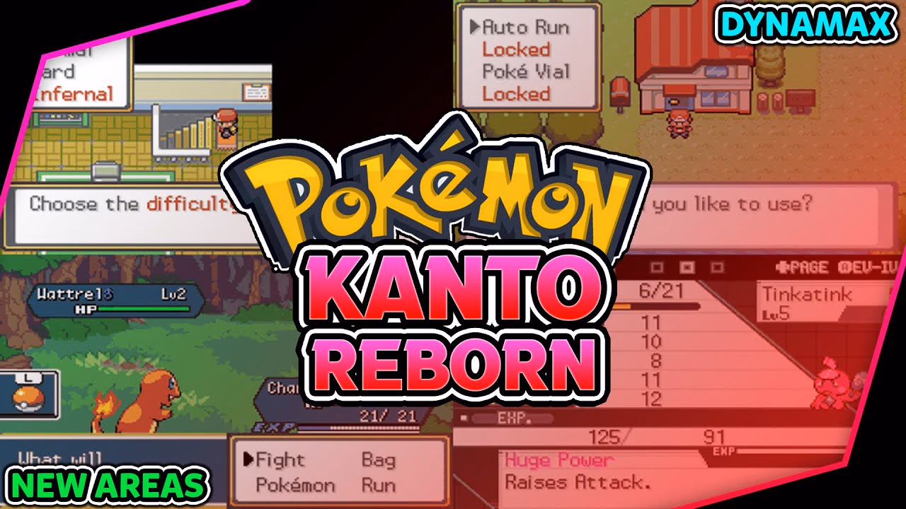 Download Pokémon Kanto Reborn RPGXP Fan Game - Background Aura - Gohan's Tips