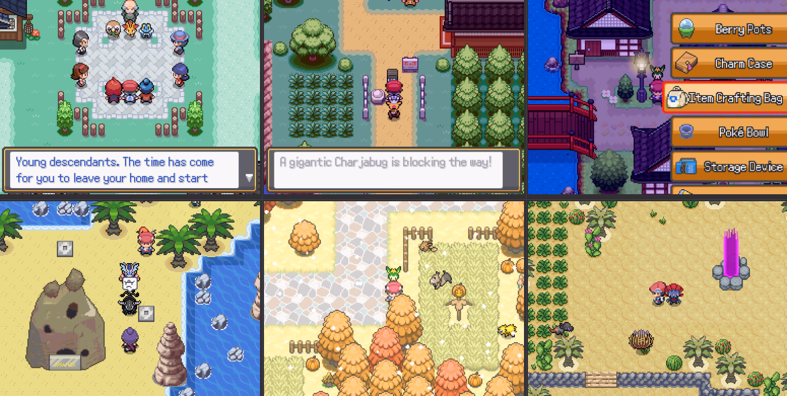 Pokémon Keishou (RPGXP) Gameplay Screenshot 1 - Gohan's Tips