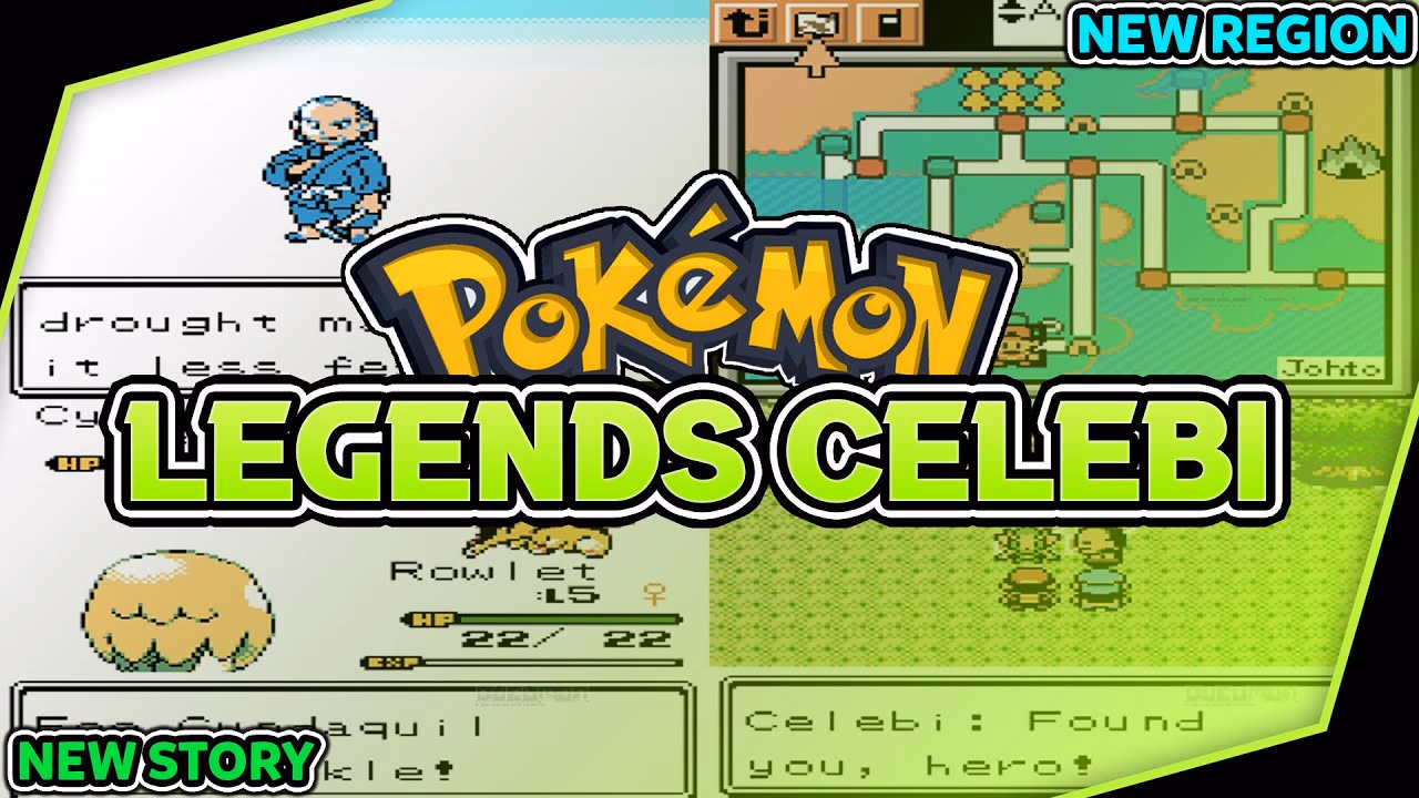Download Pokémon Legends Celebi RPGXP Fan Game - Background Aura - Gohan's Tips