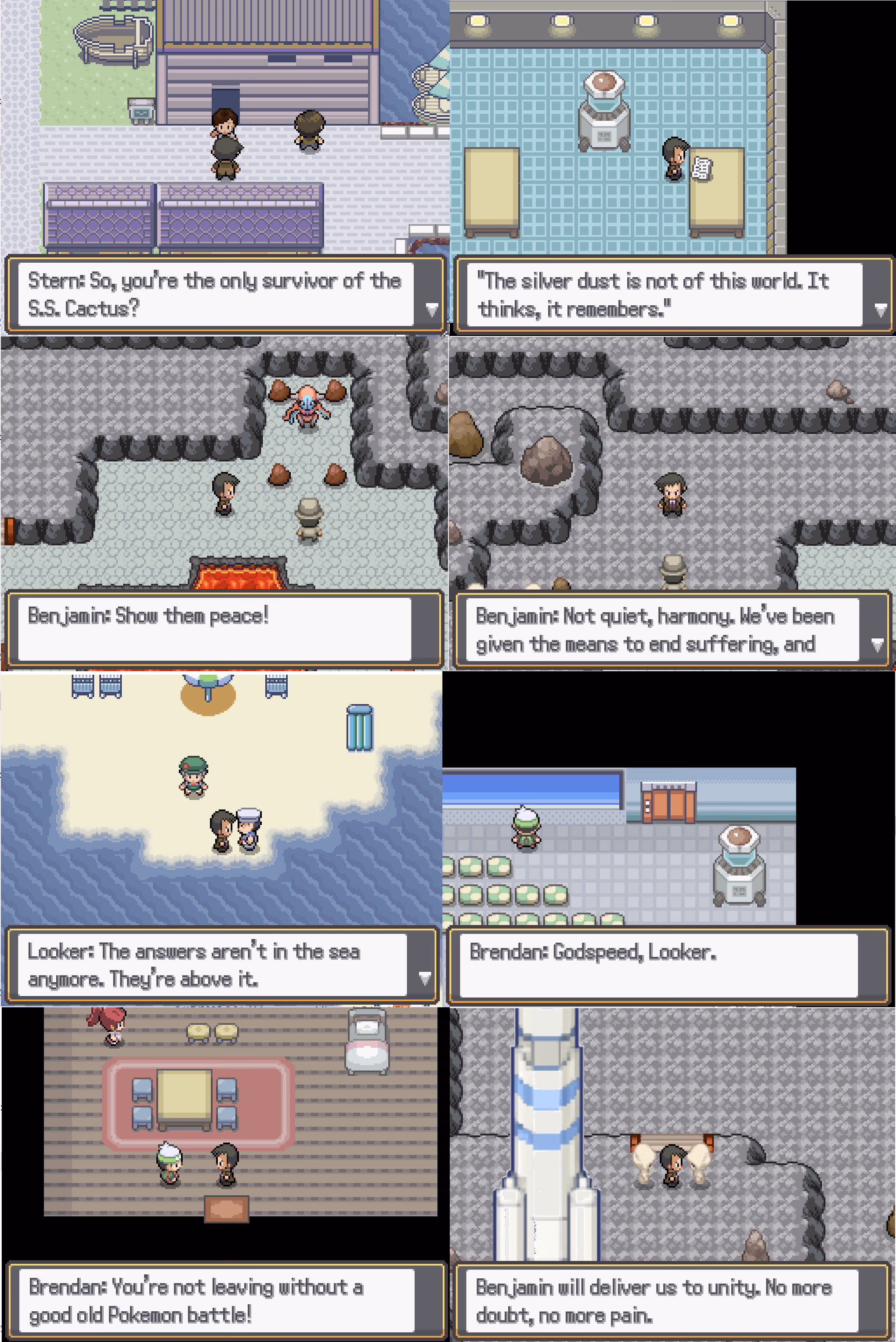 Pokémon Looker 2: Origins (RPGXP) Gameplay Screenshot 1 - Gohan's Tips