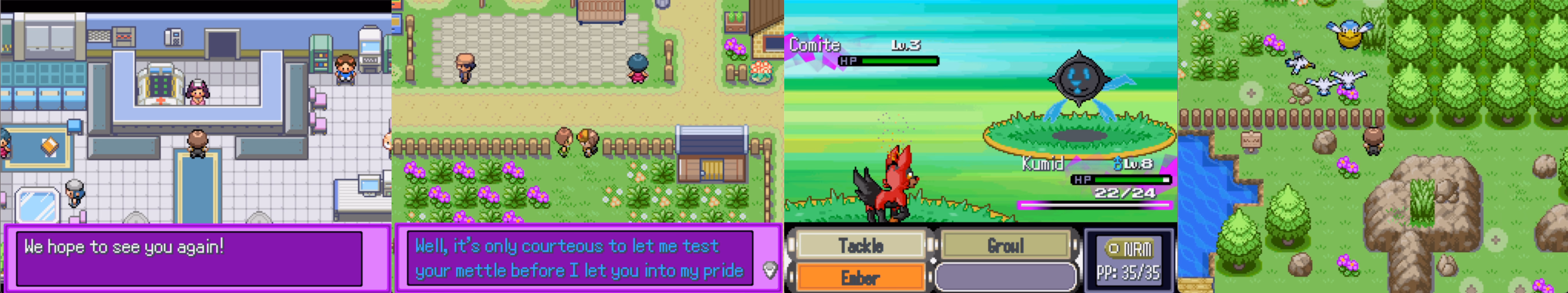 Pokémon Luminous Land (RPGXP) Gameplay Screenshot 3 - Gohan's Tips
