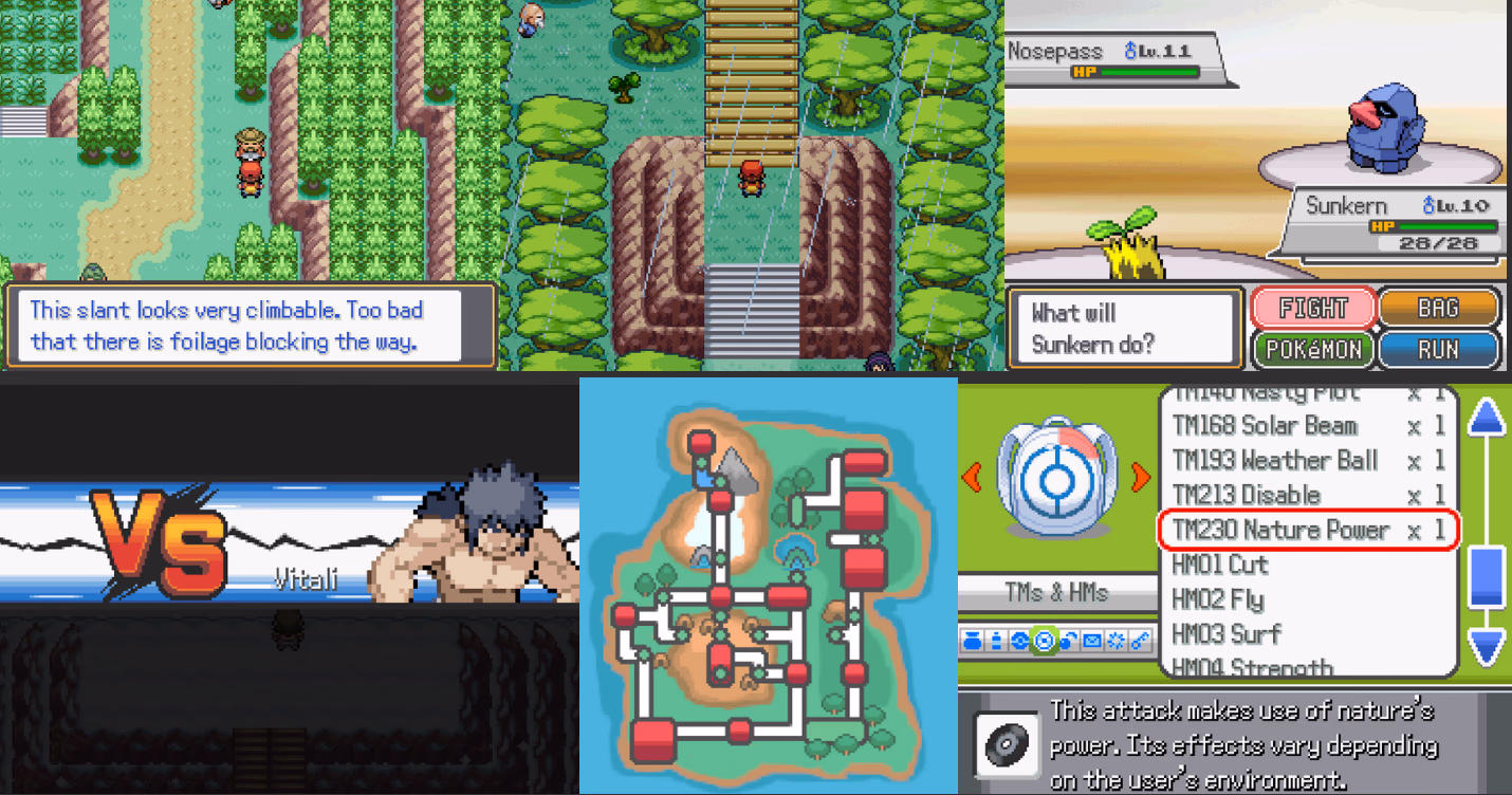Pokémon Minor Circuit (RPGXP) Gameplay Screenshot 1 - Gohan's Tips