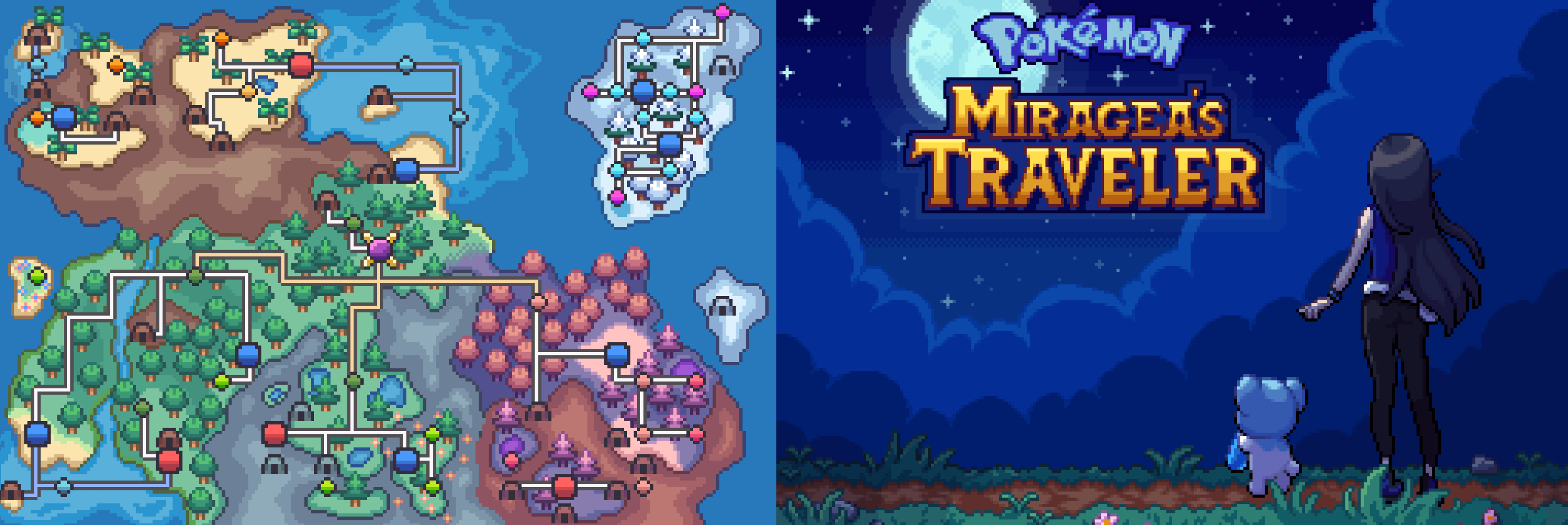 Pokémon Miragea's Traveler (RPGXP) Gameplay Screenshot 1 - Gohan's Tips