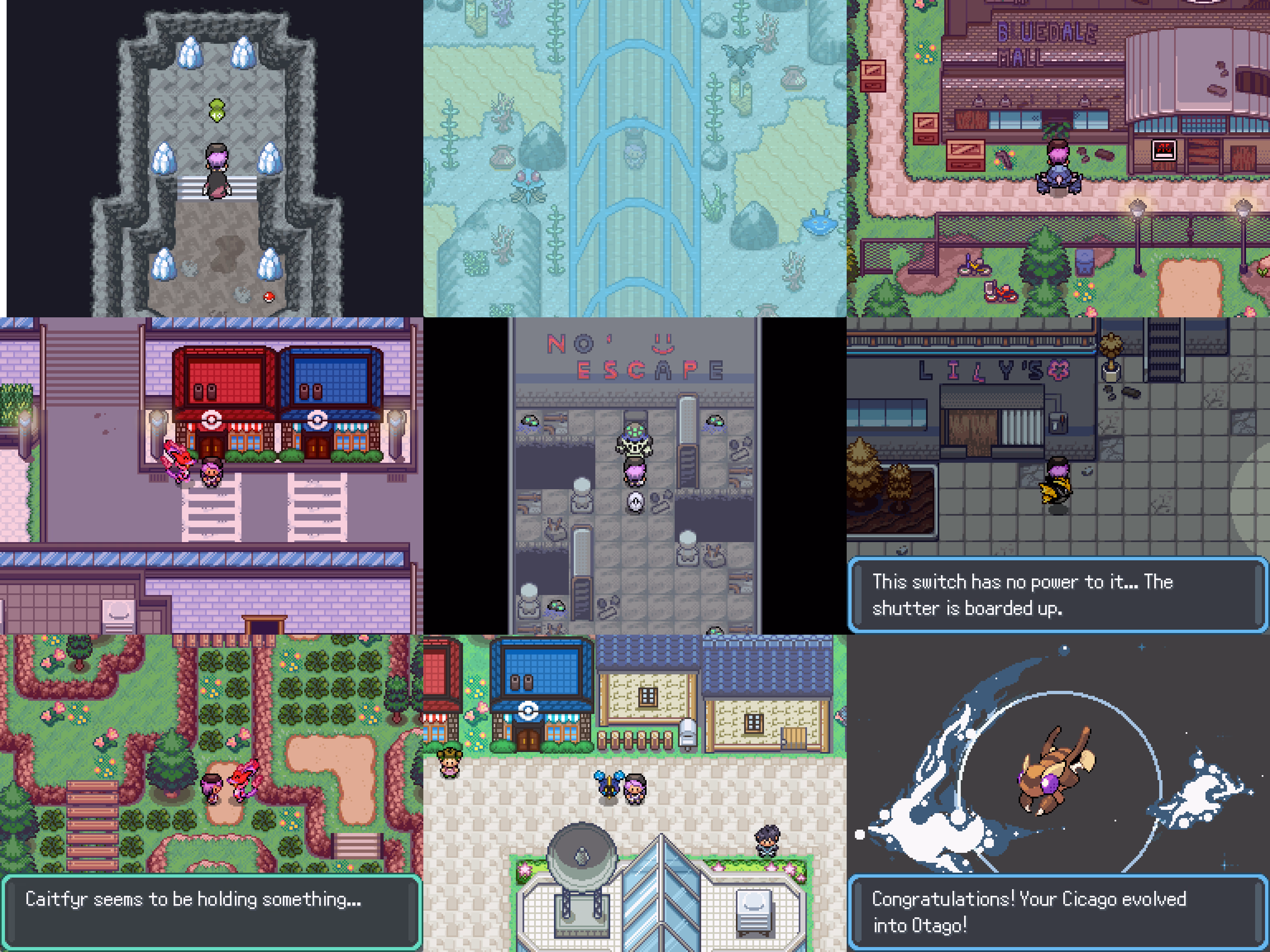 Pokémon Myth 2 (RPGXP) Gameplay Screenshot 1 - Gohan's Tips
