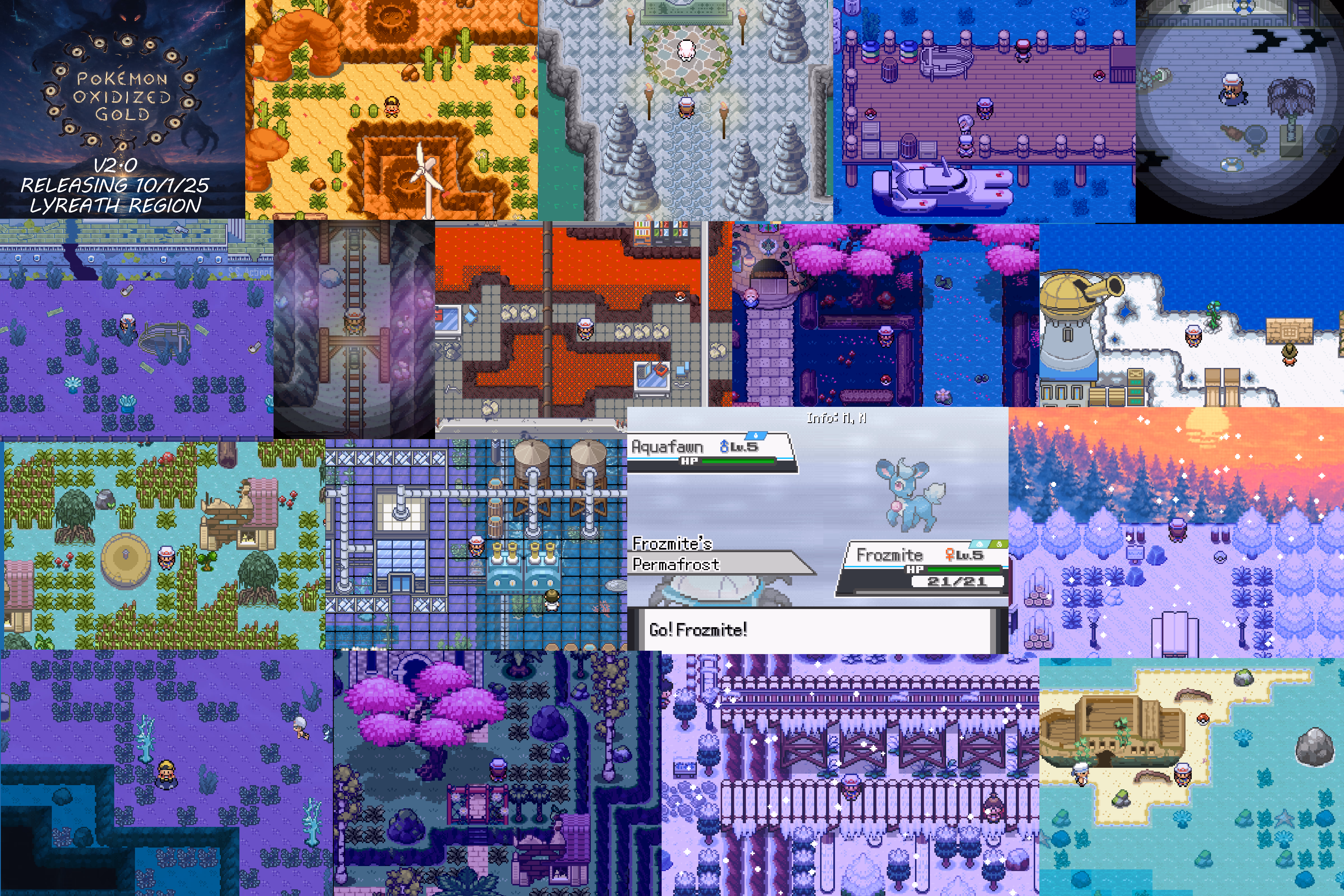 Pokémon Oxidized Gold (RPGXP) Gameplay Screenshot 2 - Gohan's Tips