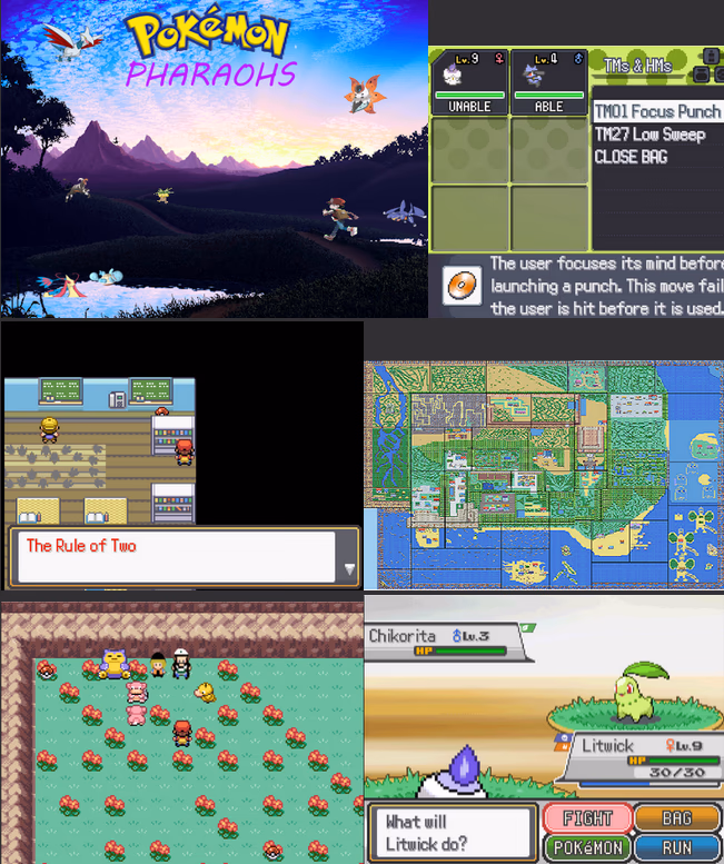 Pokémon Pharaohs (RPGXP) Gameplay Screenshot 1 - Gohan's Tips