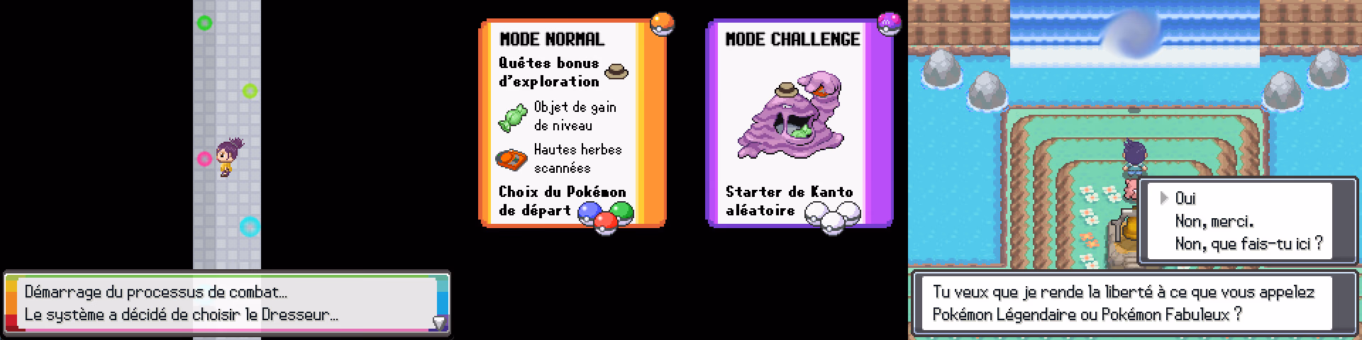 Pokémon Prisme (RPGXP) Gameplay Screenshot 2 - Gohan's Tips