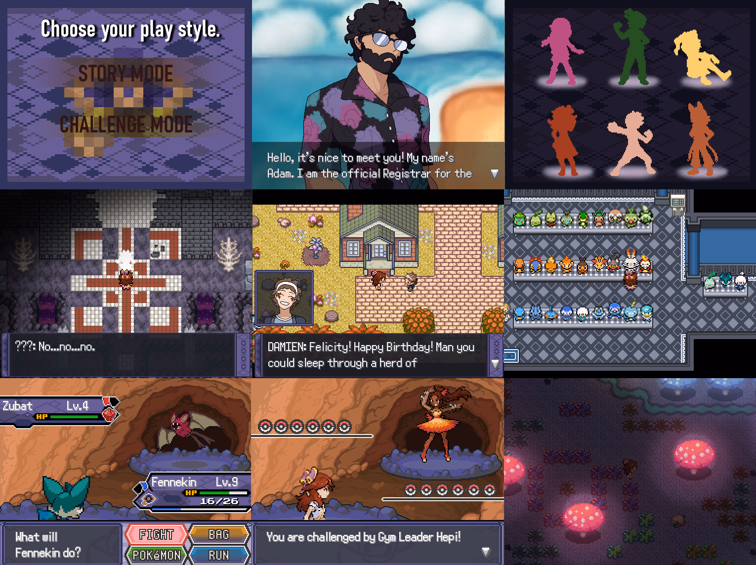 Pokémon Repudiation (RPGXP) Gameplay Screenshot 1 - Gohan's Tips