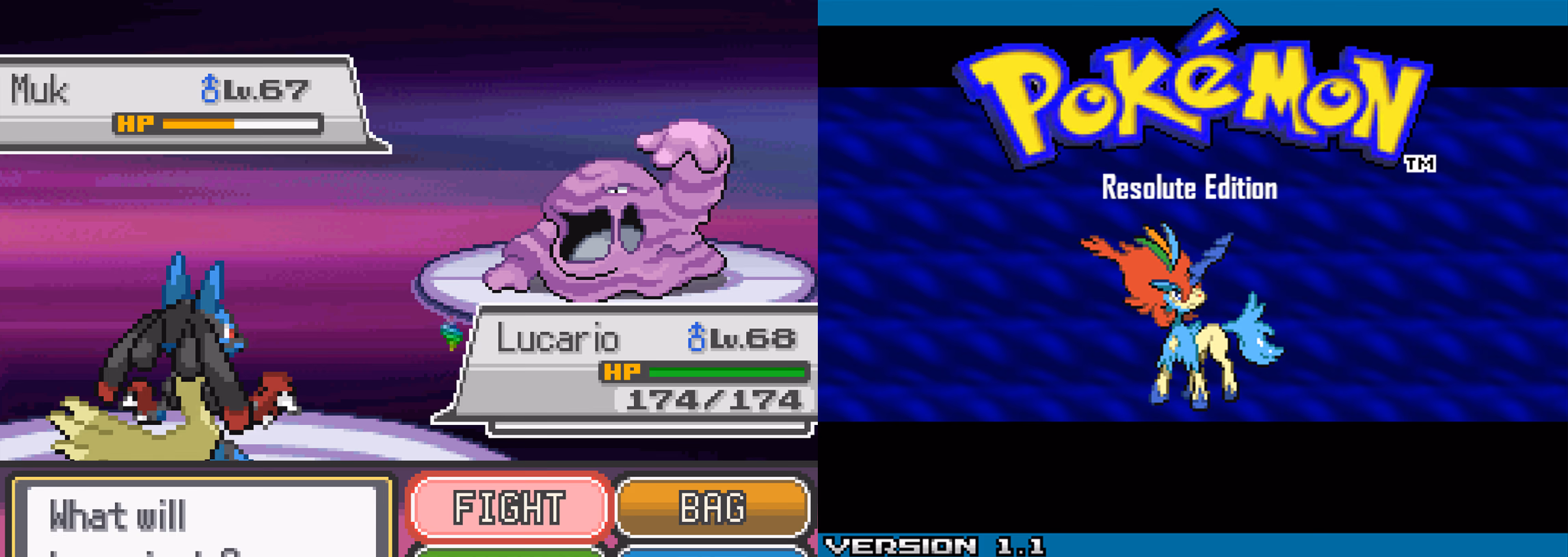 Pokémon Resolute Edition (RPGXP) Gameplay Screenshot 1 - Gohan's Tips