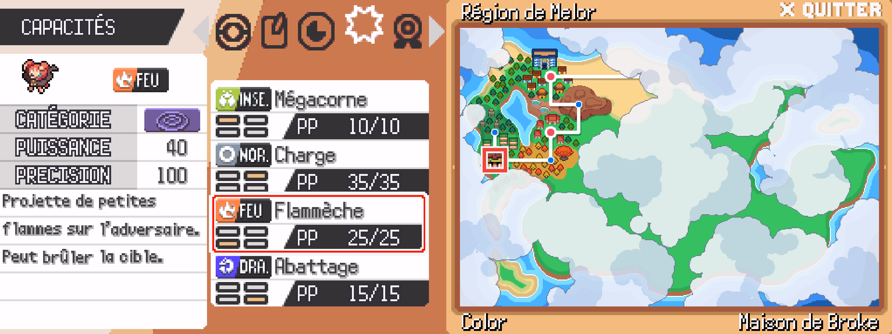 Pokémon Resplandor (RPGXP) Gameplay Screenshot 2 - Gohan's Tips
