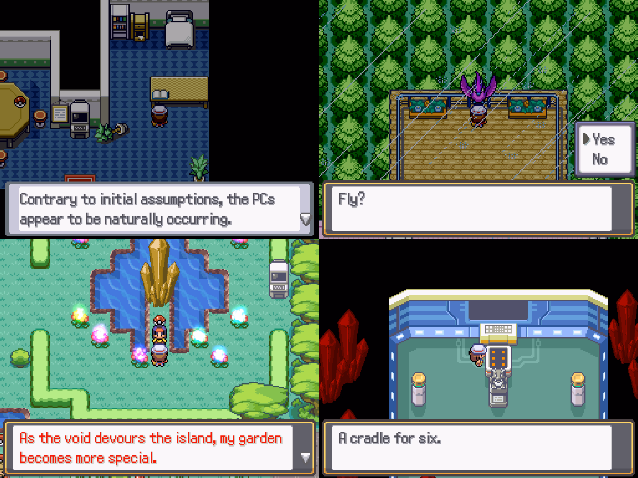 Pokémon Salt & Shadow (RPGXP) Gameplay Screenshot 3 - Gohan's Tips
