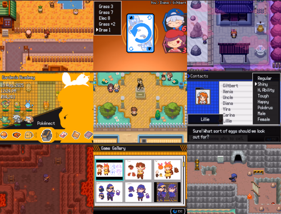 Pokémon Solar Eclipse (RPGXP) Gameplay Screenshot 2 - Gohan's Tips
