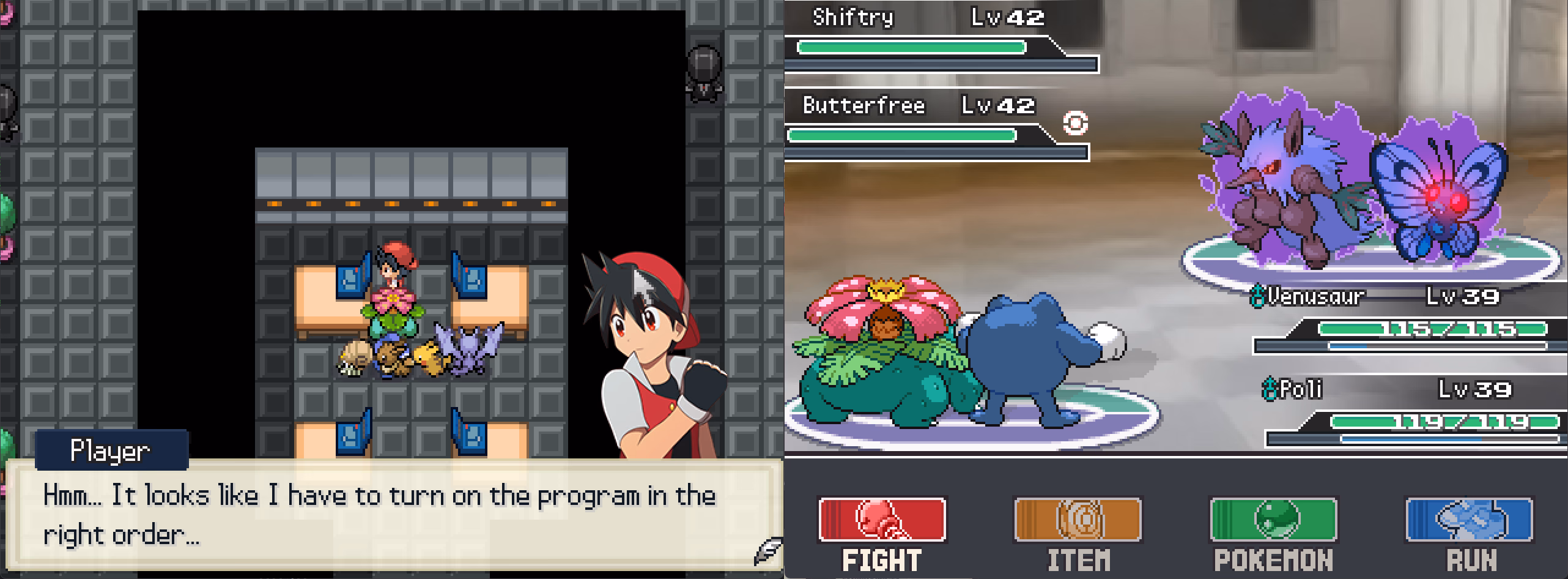 Pokémon Special Chapter (RPGXP) Gameplay Screenshot 2 - Gohan's Tips