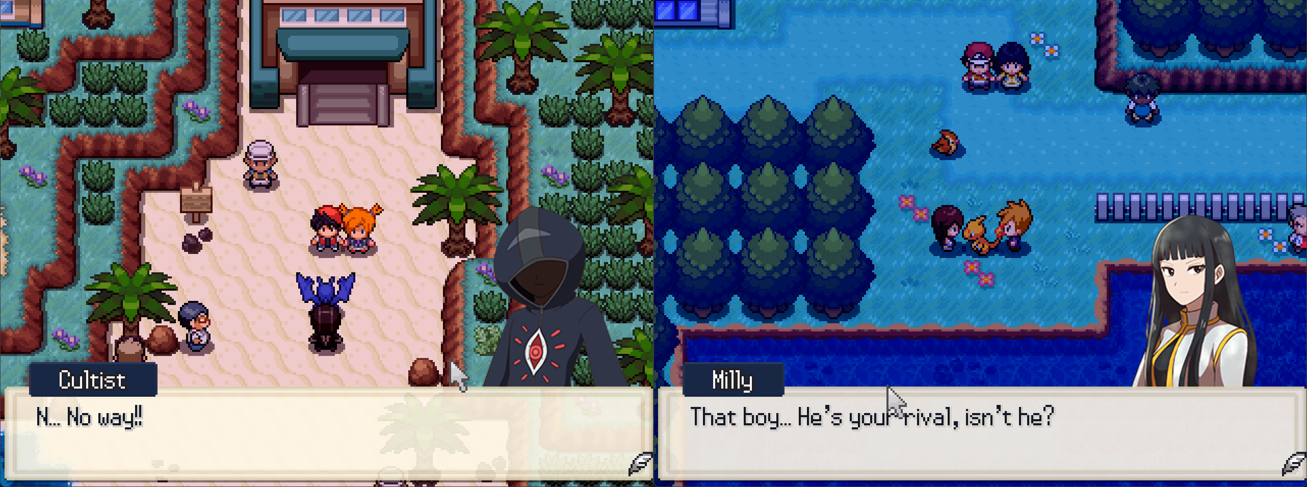Pokémon Special Chapter (RPGXP) Gameplay Screenshot 3 - Gohan's Tips