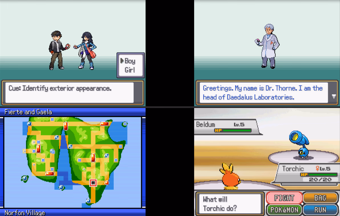 Pokémon Starrise (RPGXP) Gameplay Screenshot 2 - Gohan's Tips