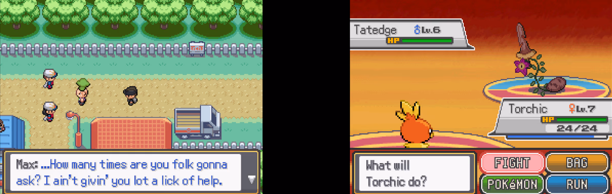Pokémon Starrise (RPGXP) Gameplay Screenshot 3 - Gohan's Tips