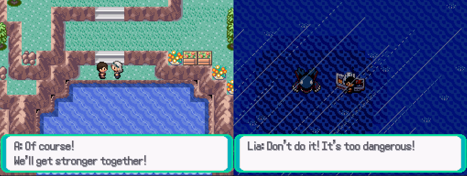 Pokémon Starwish (RPGXP) Gameplay Screenshot 2 - Gohan's Tips