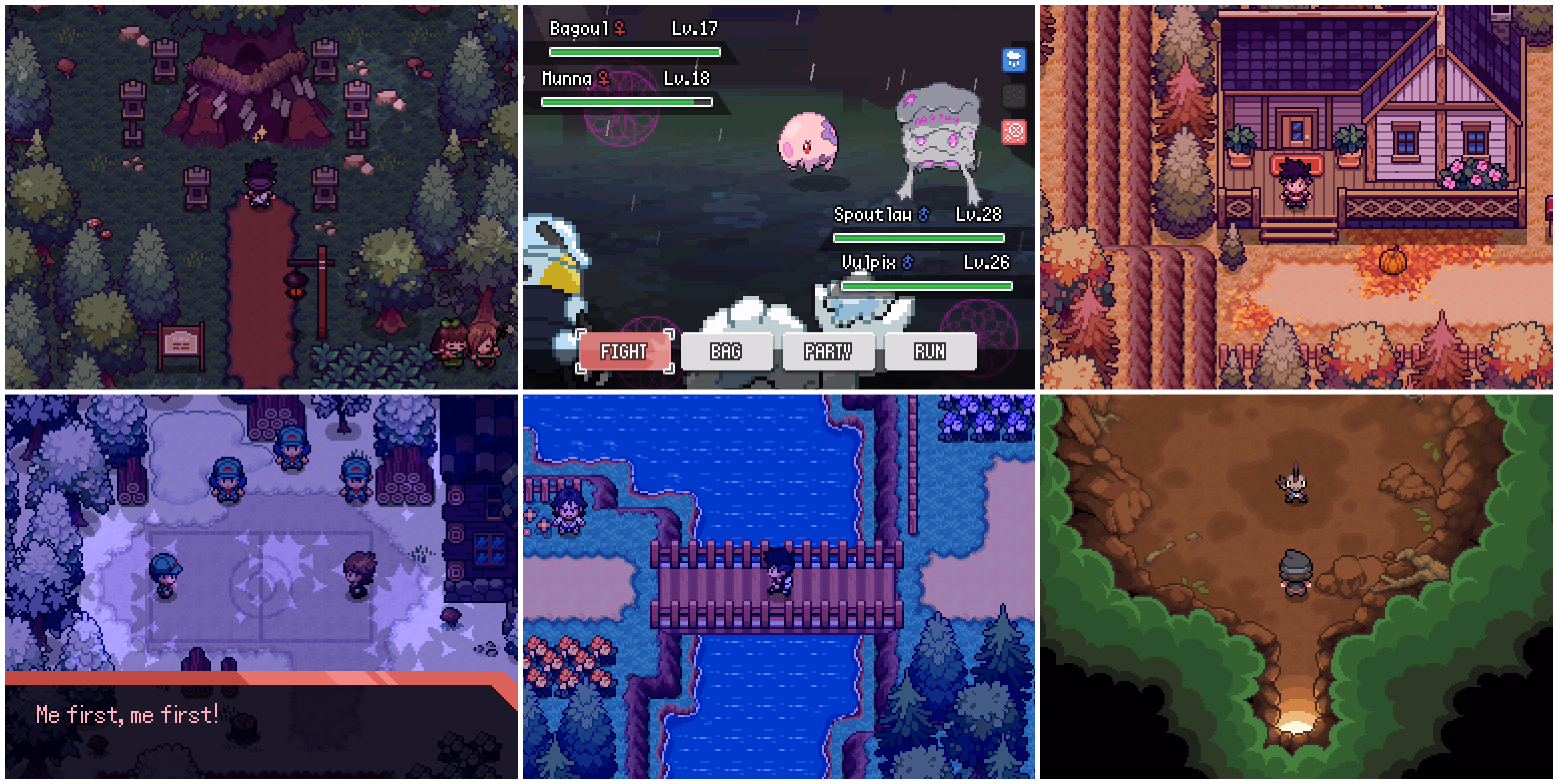 Pokémon Swirling Seasons (RPGXP) Gameplay Screenshot 2 - Gohan's Tips