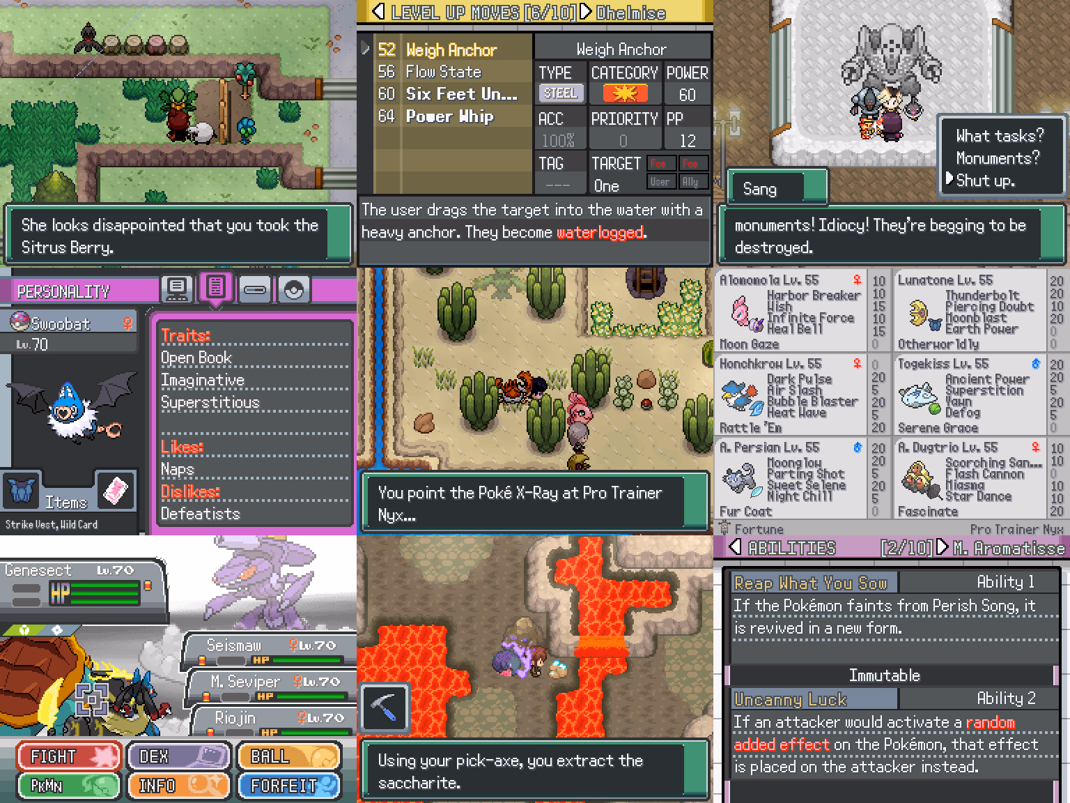 Pokémon Tectonic (RPGXP) Gameplay Screenshot 1 - Gohan's Tips