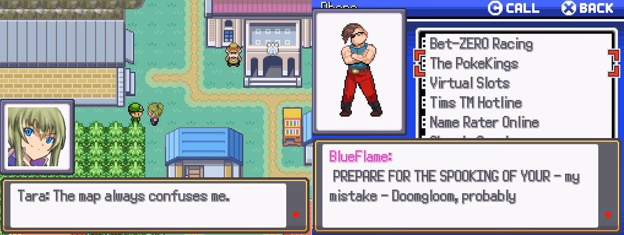 Pokémon Terra Nova (RPGXP) Gameplay Screenshot 4 - Gohan's Tips