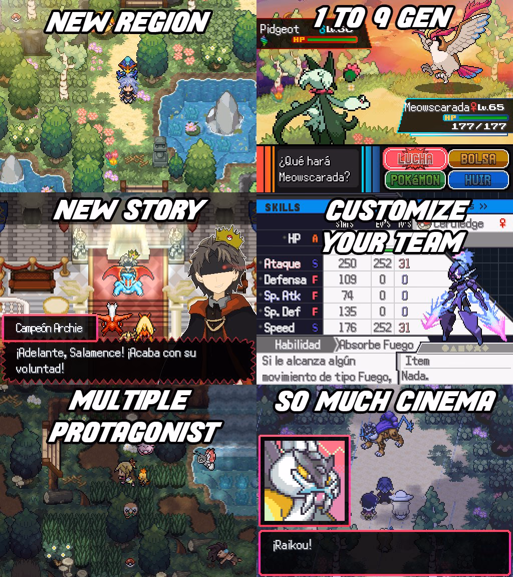 Pokémon Unbreakable Ties (RPGXP) Gameplay Screenshot 1 - Gohan's Tips