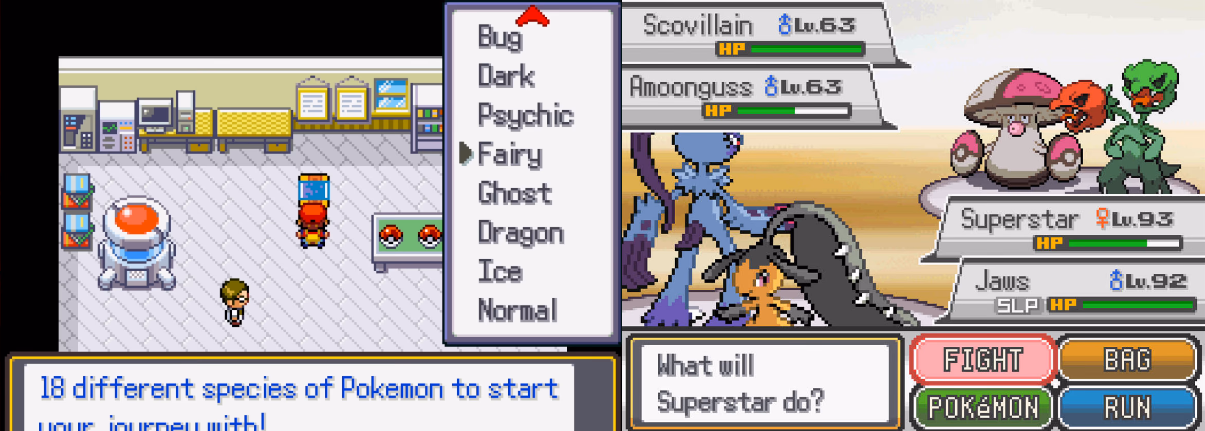 Pokémon Universal Calamity (RPGXP) Gameplay Screenshot 3 - Gohan's Tips