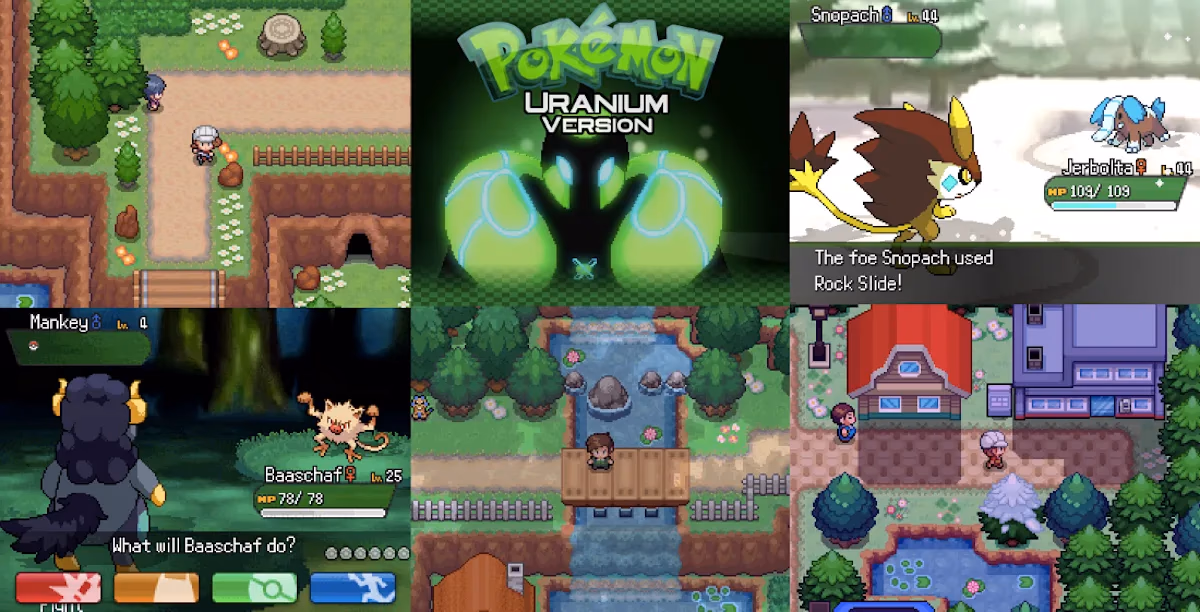 Pokémon Uranium (RPGXP) Gameplay Screenshot 1 - Gohan's Tips