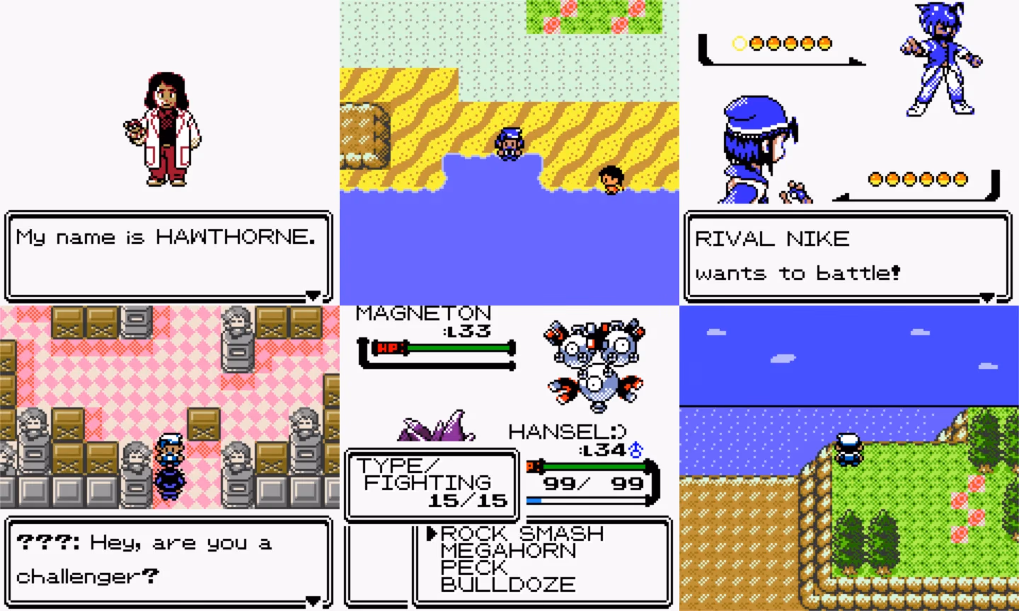 Pokémon Victorious Bronze (RPGXP) Gameplay Screenshot 1 - Gohan's Tips