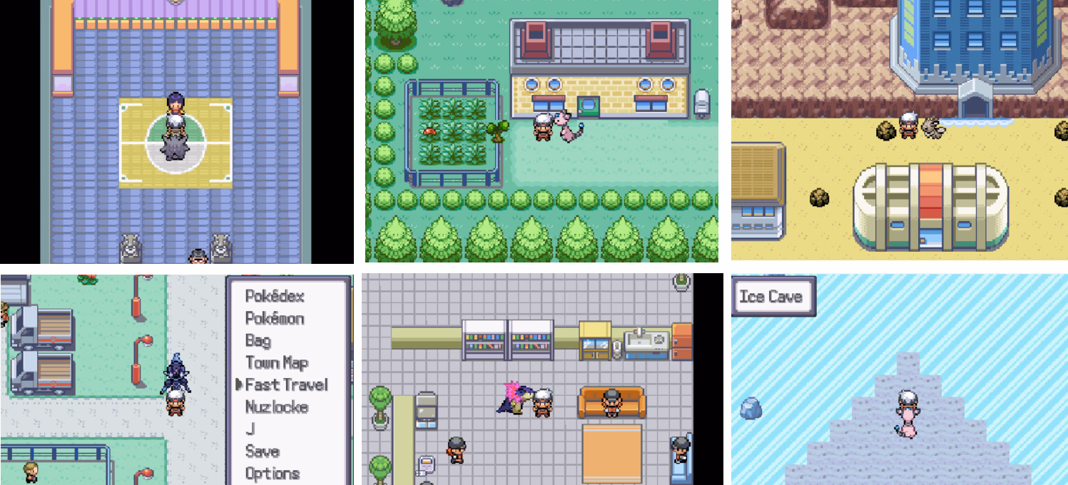 Pokémon Vimara Version (RPGXP) Gameplay Screenshot 1 - Gohan's Tips
