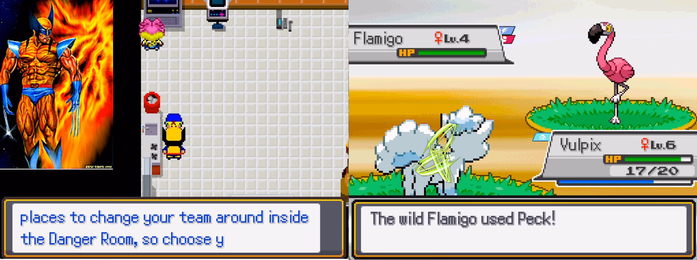 Pokémon Xmen (RPGXP) Gameplay Screenshot 2 - Gohan's Tips