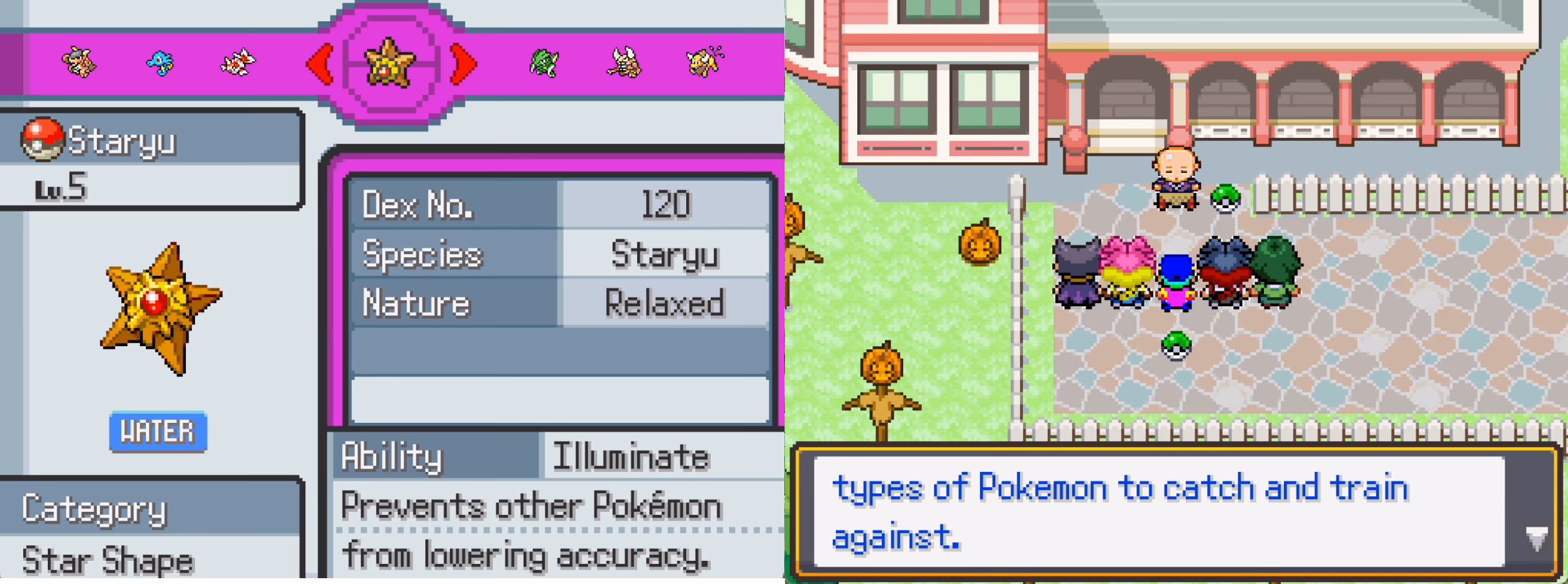 Pokémon Xmen (RPGXP) Gameplay Screenshot 3 - Gohan's Tips
