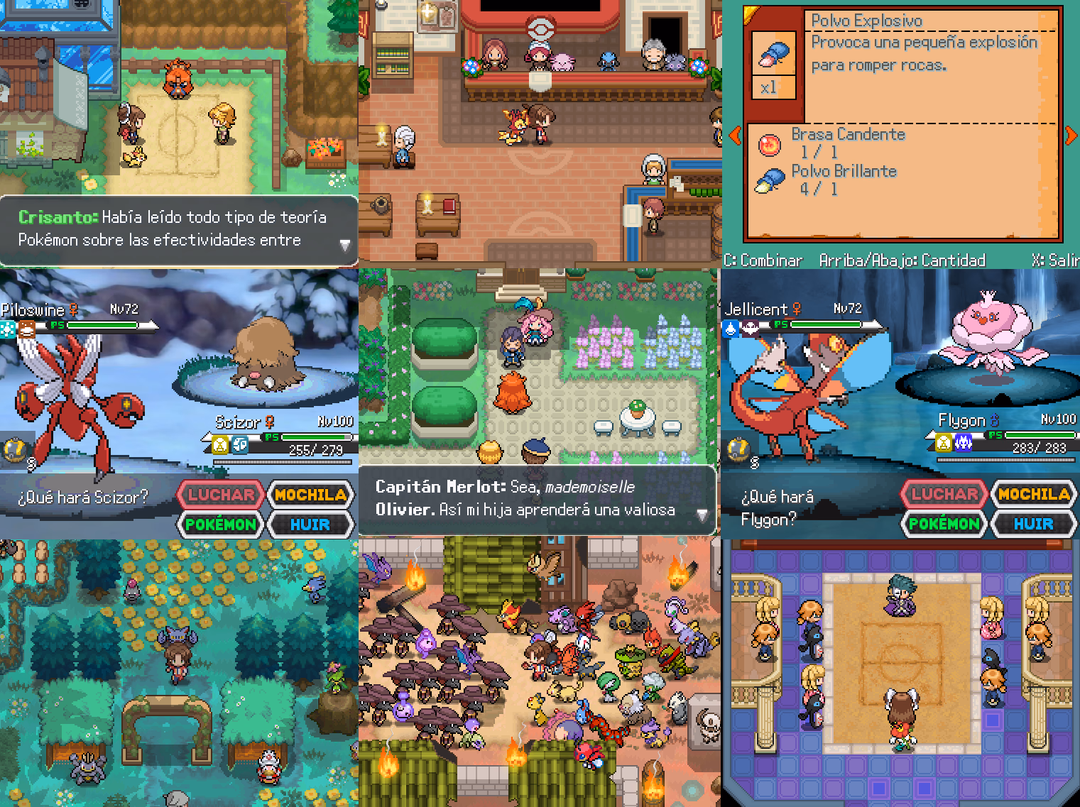 Pokémon Z English (RPGXP) Gameplay Screenshot 2 - Gohan's Tips