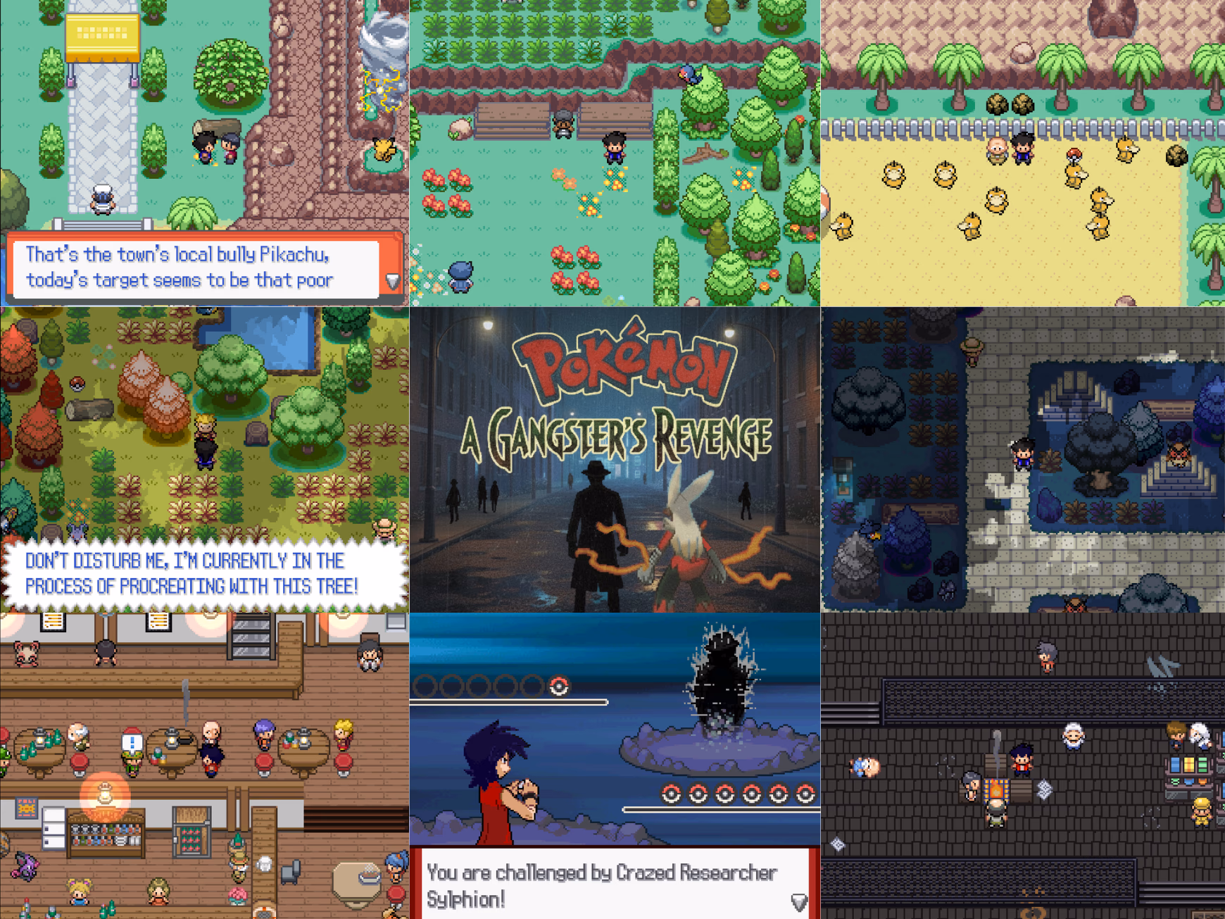 Pokémon: a Gangster's Revenge (RPGXP) Gameplay Screenshot 1 - Gohan's Tips